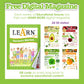 DICK & JANE EDUCATIONAL SNACKS – Nut-Free All-Natural Kids Snacks, 60-Pack, 1 Ounce Each, Farmers Market Edition