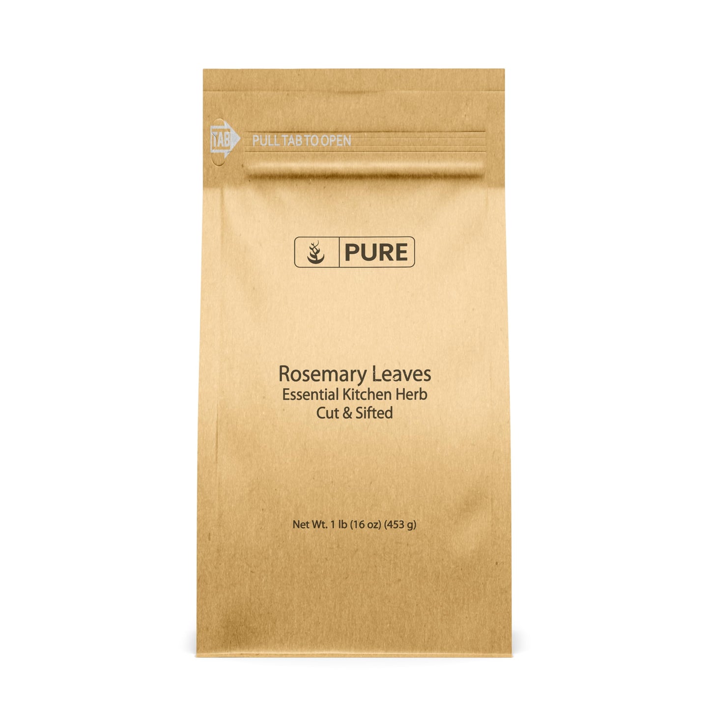 Pure Original Ingredients Rosemary Leaves (1Lb) Dried, Cut & Sifted Herb, Seasoning, Sauces & Soups