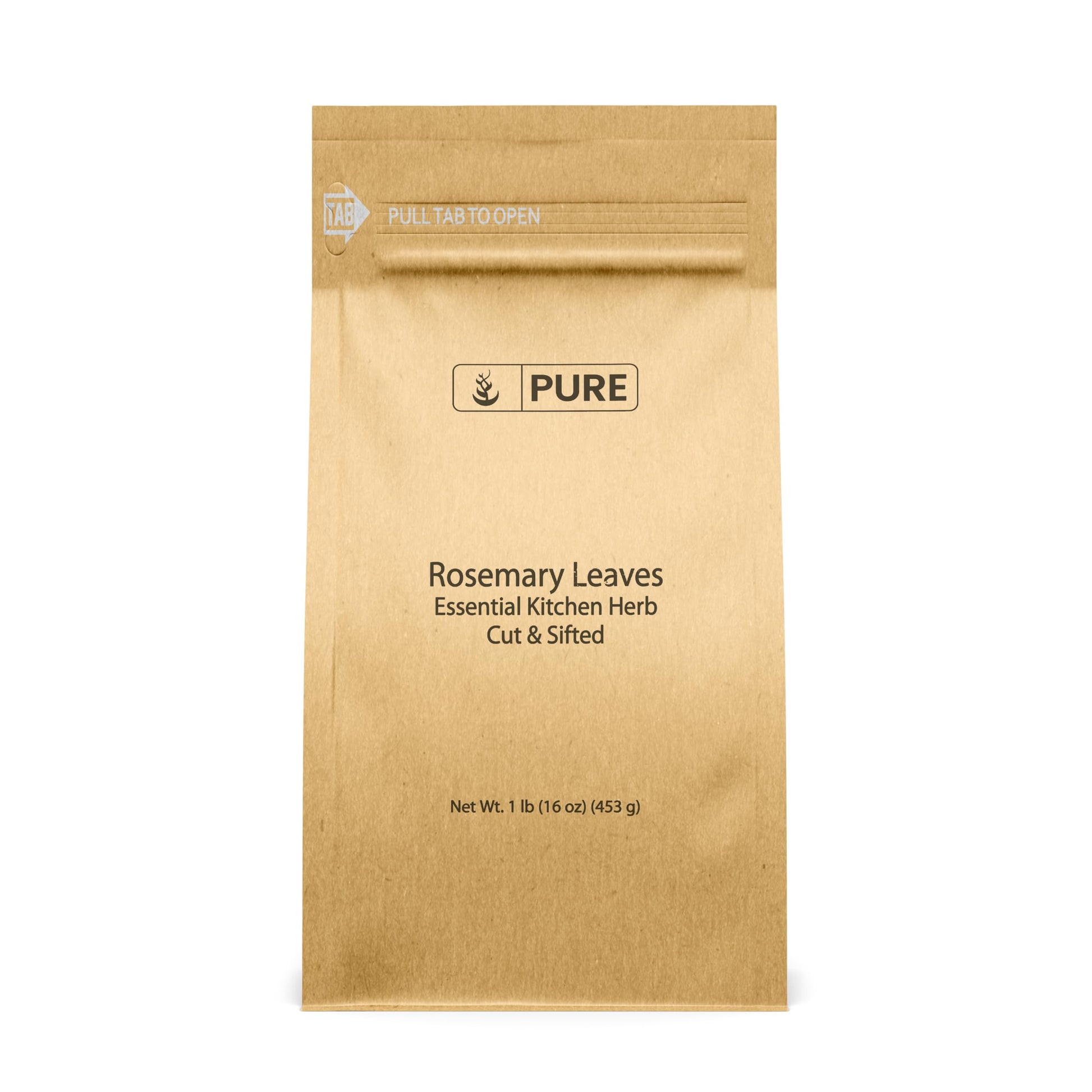 Pure Original Ingredients Rosemary Leaves (1Lb) Dried, Cut & Sifted Herb, Seasoning, Sauces & Soups