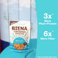 BIENA Chickpea Snacks, Sea Salt, Gluten Free, Vegan, 5 oz, Plant Based Protein