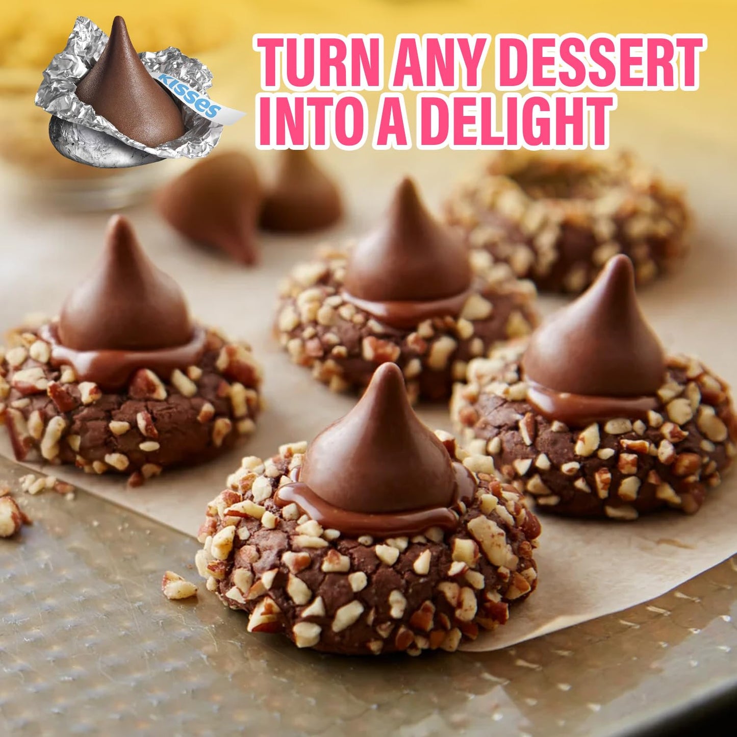 Milk Chocolate Kisses, Hershey Kisses Bulk For Parties And Candy Buffets, Delicious Hersheys Kisses In Bulk, Perfect Milk Chocol