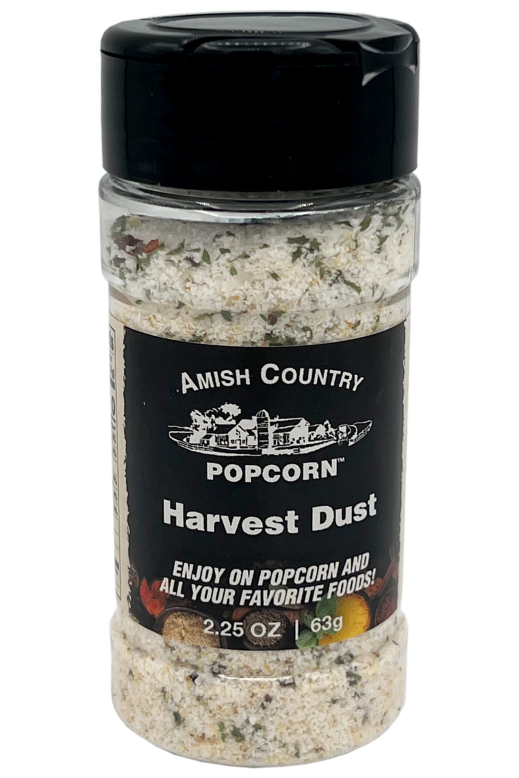 Amish Country Popcorn | Harvest Popcorn Dust - 2.25 Oz | Old Fashioned, Non-Gmo And Gluten Free
