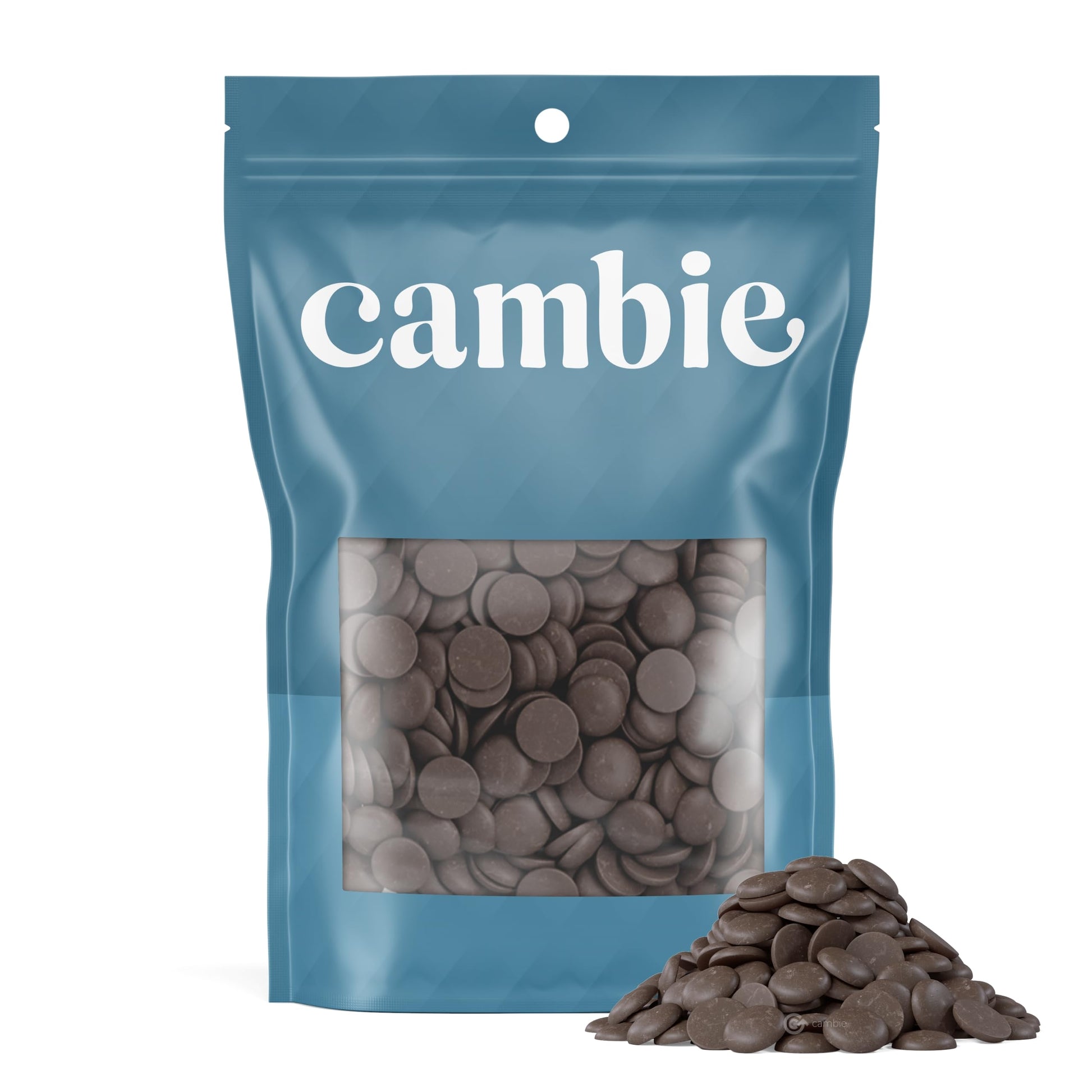 Cambie Dark Chocolate Wafers  Melting Chocolate Candy Melts - 2 Pounds Baking Dark Chocolate For Dipping Chocolate Melts  Enrobing & Molding