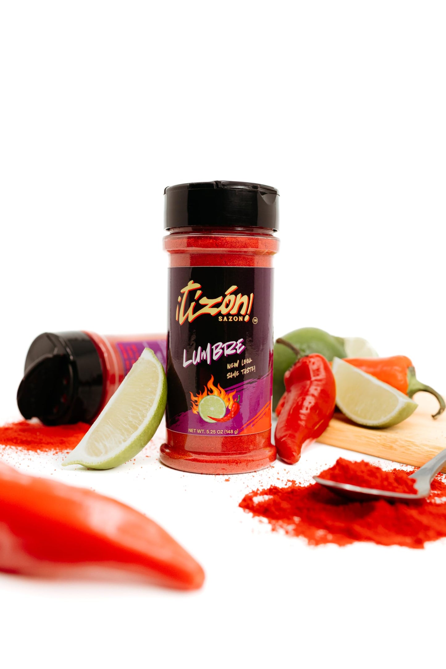 Tizon Lumbre Mexican Seasoning Powder  Fuego Flavor  Snack Seasoning for Popcorn  Chips  Nuts  Fruits