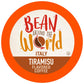 BEAN AROUND THE WORLD Flavored Coffee Compatible with Keurig 2.0, Tiramisu, 40 Count