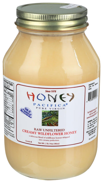 HONEY PACIFICA Creamy Wildflower Honey, 46 OZ
