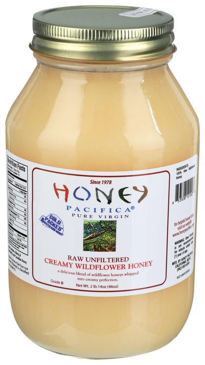 HONEY PACIFICA Creamy Wildflower Honey, 46 OZ