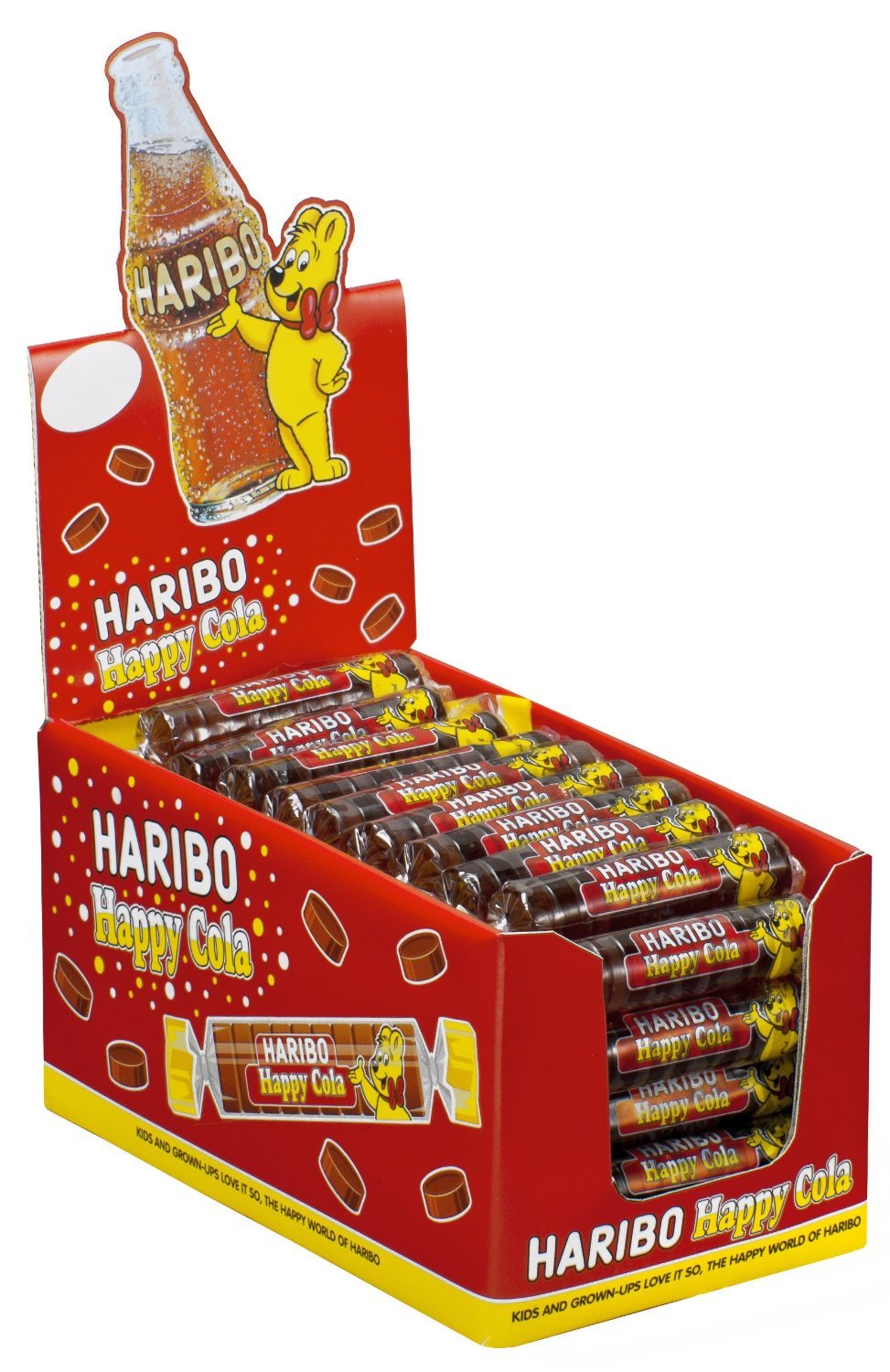 Haribo Cola-Roulette, 7/8-Ounce Rolls (Pack Of 50)