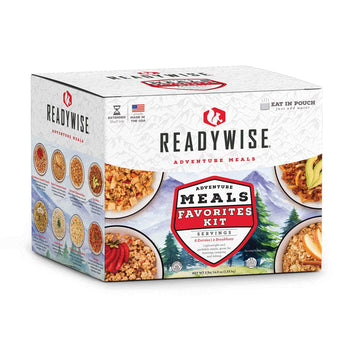 Readywise - Favorite Kit, 9 Pack, Emergency Food Supply, Mre, Freeze Dried Food, Survival, Camping Essentials, Backpacking Meals