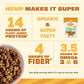 Manitoba Harvest Hemp Yeah! Granola, with 10 g of Protein, 3.5 g Omegas, 3 g of Fiber and less than 10 g Sugar Per Serving, Orga