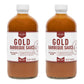Lillie’s Q - Gold Barbeque Sauce, Gourmet Carolina Sauce, Tangy BBQ Sauce with South Carolina Mustard, enhanced Ingredients, Made with Gluten-Free Ingredients (20 oz, 2-Pack)