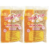 Mega-pop Popcorn, Oil and Salt Kit with Coconut Oil - Flavored Popcorn - Butter Corn/Oil/Salt Kits,10.6 oz - Generic (2 pack, 10