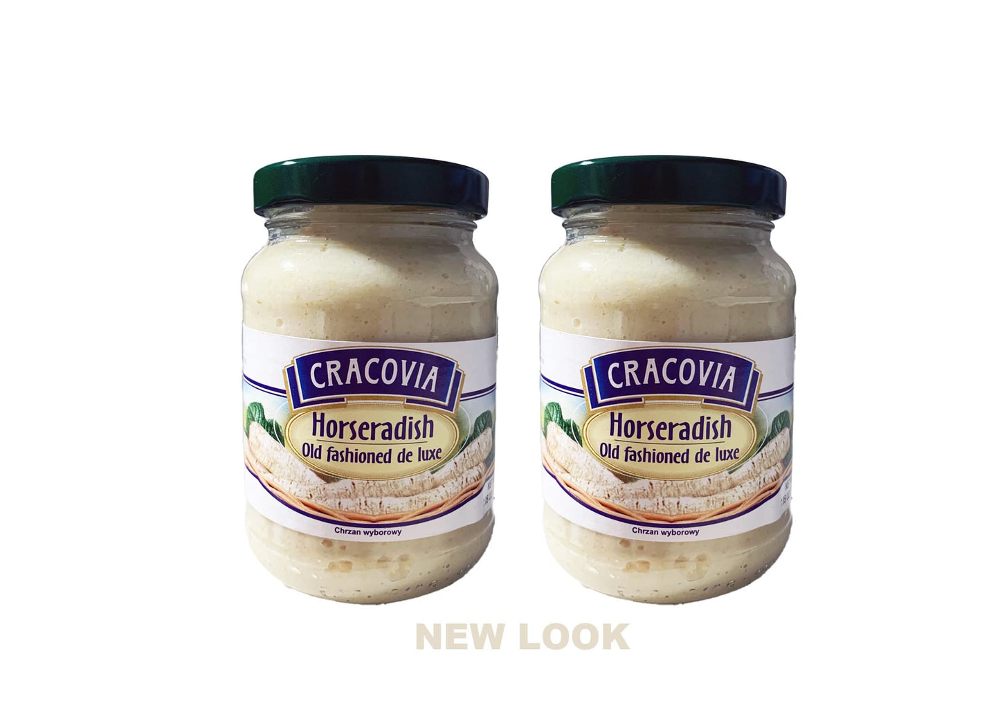 Cracovia Old Fashioned De Luxe Horseradish (Chrzan Wyborowy) 2 Pack X 200 G (7.05 Oz)