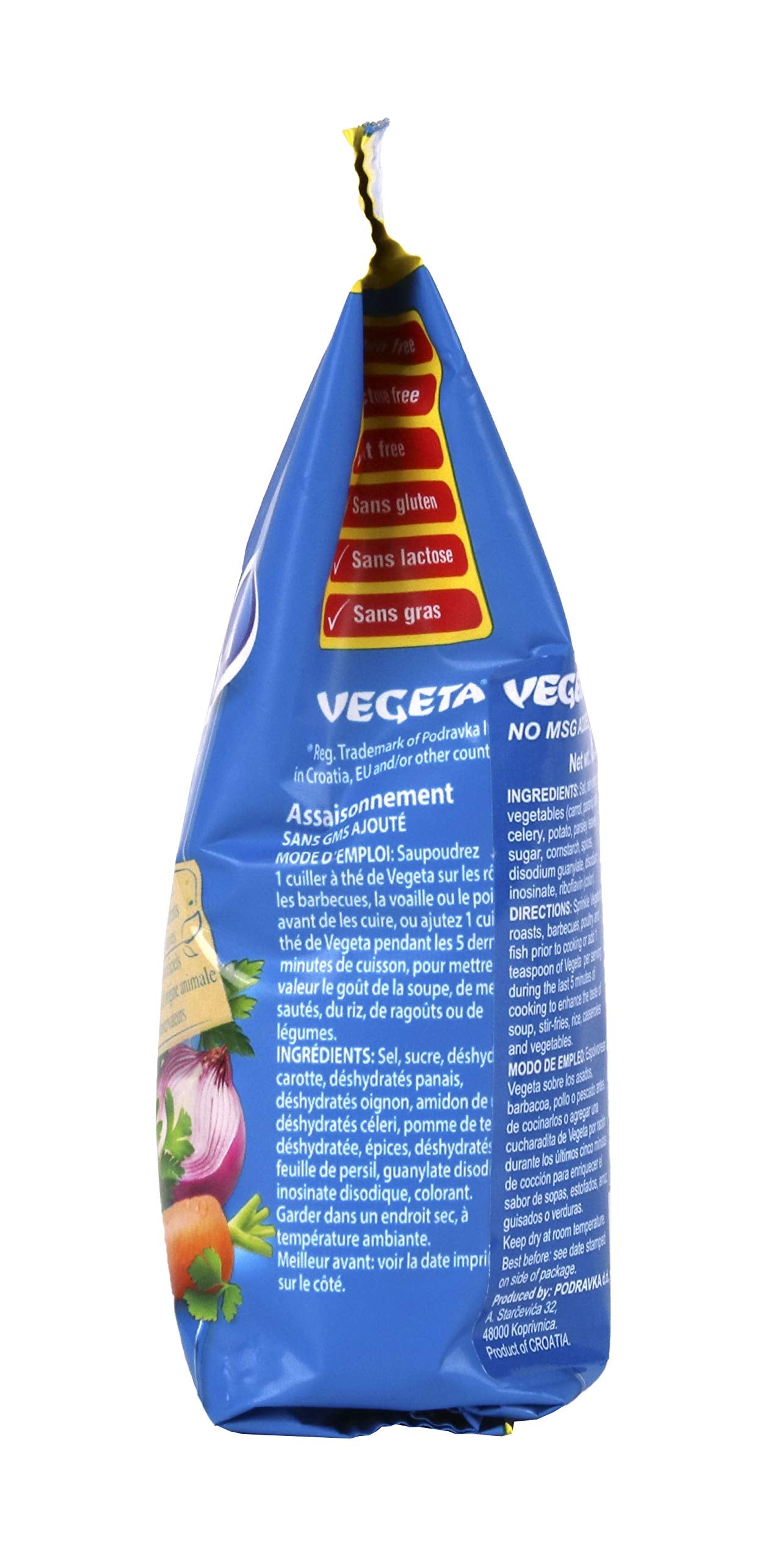 Podravka Vegeta All Purpose Seasoning No Msg 8.8 Oz (250 G)