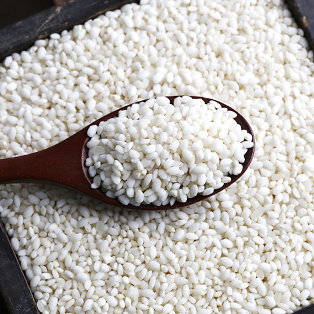 Rom America Sweet Sticky Glutinous Short Grain White Rice For Asian Cooking And Desserts - Thai Mango Sticky Rice, Sweets, Puddi