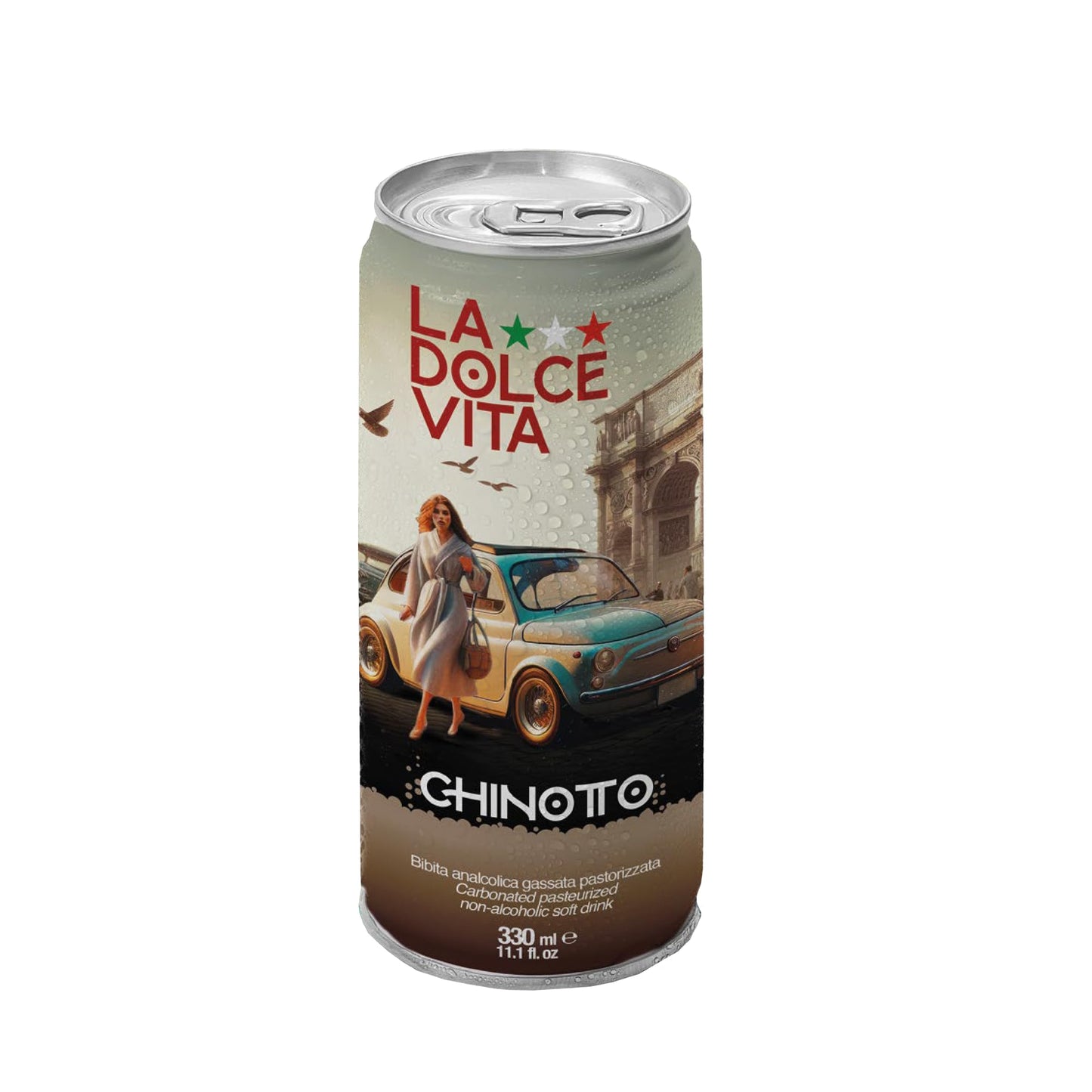 La Dolce Vita Italian Soda (Pack Of 4, Chinotto)
