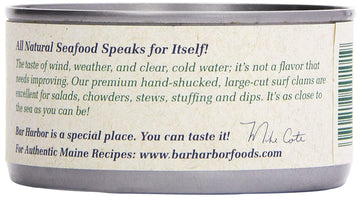 Bar Harbor Chopped Clams, 6.5 Oz. (Pack Of 6)