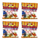 Ziyad Gourmet Halal Multi-colored Marshmallows, Fruity, 8.8oz (Pack of 4)