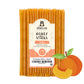 The Honey Jar Peach Flavored Raw Honey Sticks - 50 Count Pack - Pure Honey Straws for Tea and Coffee
