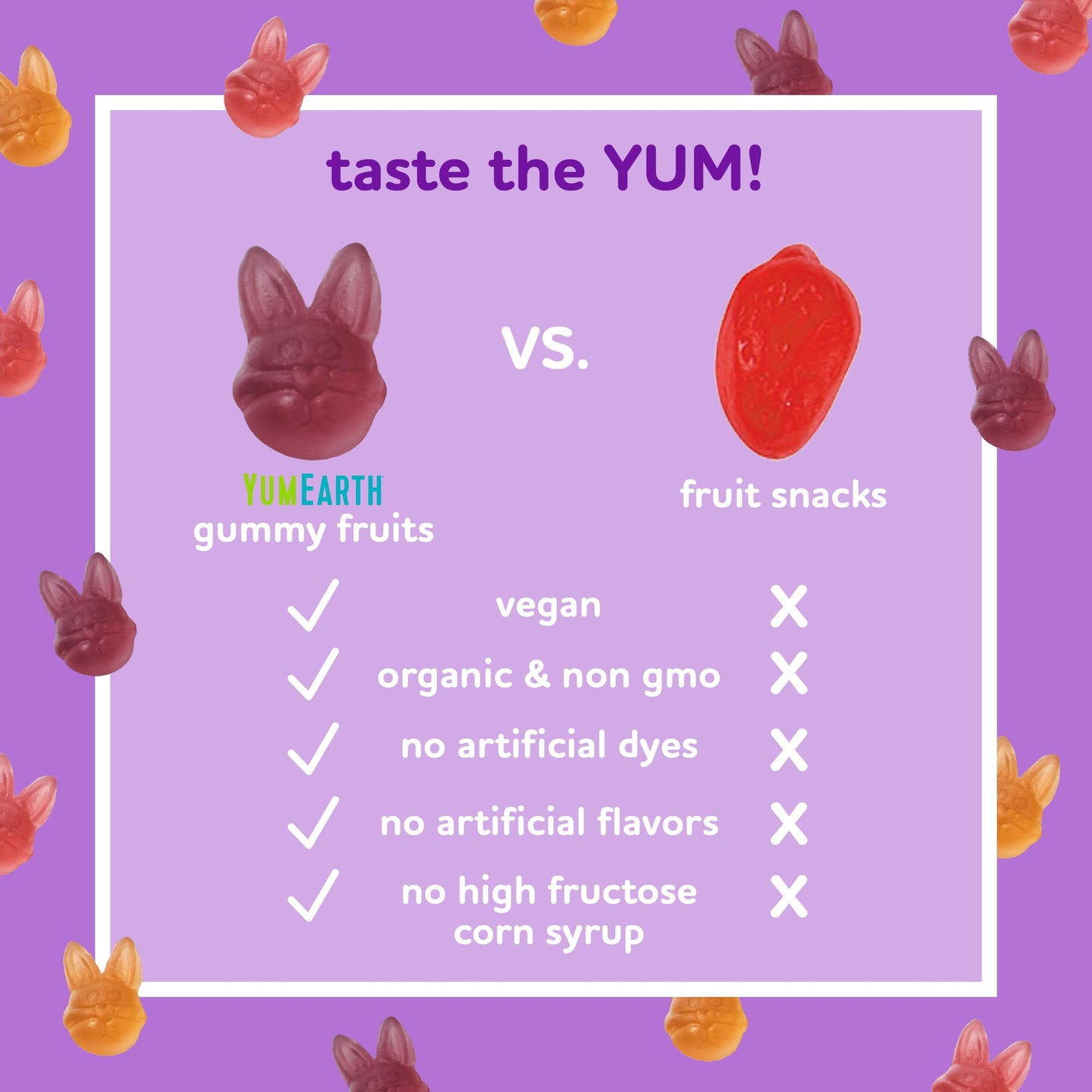Yumearth Spring Candy Organic Gummy Fruits, 4 Ounce - Spring Fruit Flavors - Allergy Friendly, Gluten Free, Non-Gmo, Vegan, No A