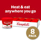 Campbell'S Creamy Tomato Soup, 15.4 Oz Microwavable Bowl (Case Of 8)