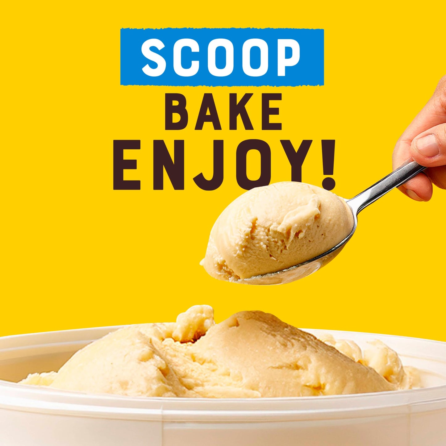 Nestle Toll House Sugar Cookie Dough Tub, Ready to Bake Cookie Dough, Sugar Cookies Bake, Oven Cookies, Keep Refrigerated or Fro