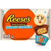 ReeseS Miniatures Sugar Cookie Milk Chocolate Peanut Butter Cups, Christmas Candy Bag, 9.9 Oz