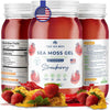Trueseamoss Wildcrafted Irish Sea Moss Gel - Made With Premium Sea Vegetables - Vegan-Friendly, Supports Digestive Health - Made