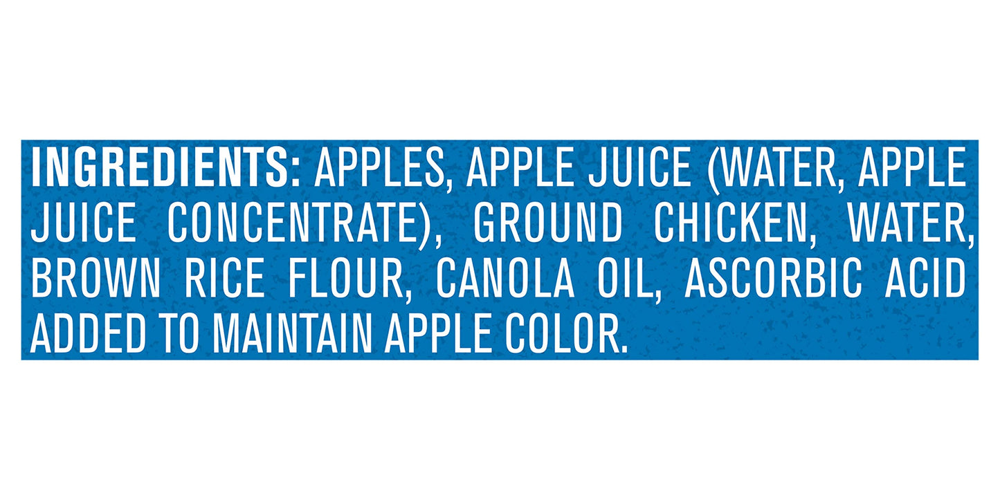 Gerber Mealtime For Baby 2Nd Foods Powerblend Baby Food Tubs, Apple Chicken, Unsweetened With No Added Colors Or Flavors, 2-4 Oz Tubs/Pack (Pack Of 8)