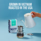 Nguyen Coffee Supply Moxy Arabica Medium Roast Whole Coffee Beans, 12 oz Bag, Single Origin, Low Acid, High Caffeine