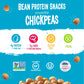The Good Bean Crunchy Chickpeas - Variety Pack - (6 Pack) 6 Oz - Sea Salt, Chili Lime, Sweet Sriracha, And Classic Hummus Roaste