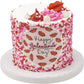 DECOPAC Valentines Day Quins, 18oz, Fancy Sprinkles In Heart Shapes, Candy Sprinkles in Handheld Container, Edible Sprinkles Fo