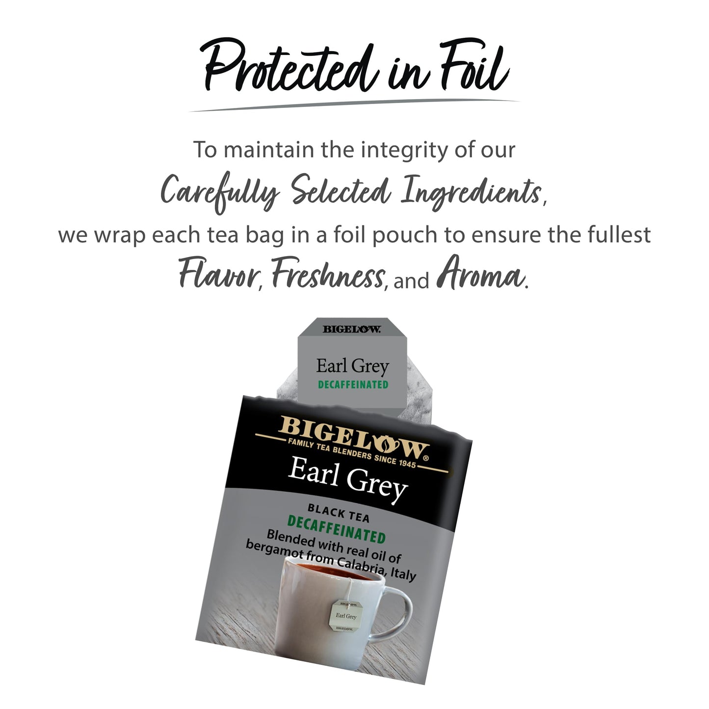 Bigelow Tea Earl Grey Black Tea, Caffeinated Tea, 100 Count Box (Pack Of 1)