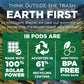 Intelligent Blends Dark Roast Coffee Pods - 100% Arabica, KCup Compatible, 100 Count, Recyclable, Solar Energy Produced