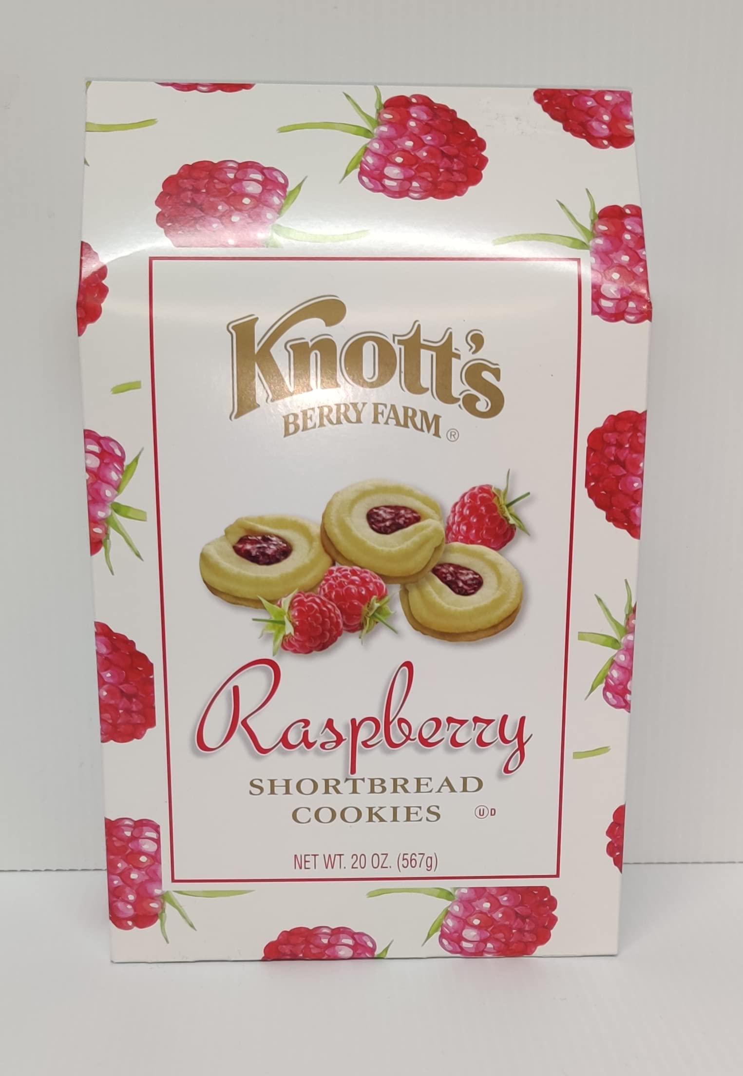 Knott'S Berry Farm Shortbread Cookies (Raspberry, 16 Oz)