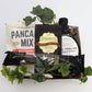 Gift Basket Village Maple Farms Gift Tray: Gourmet Pancake Mix, Biscotti, Syrup, Coffee, Perfect Breakfast Set, 9X7X4”, 3.38 Lbs