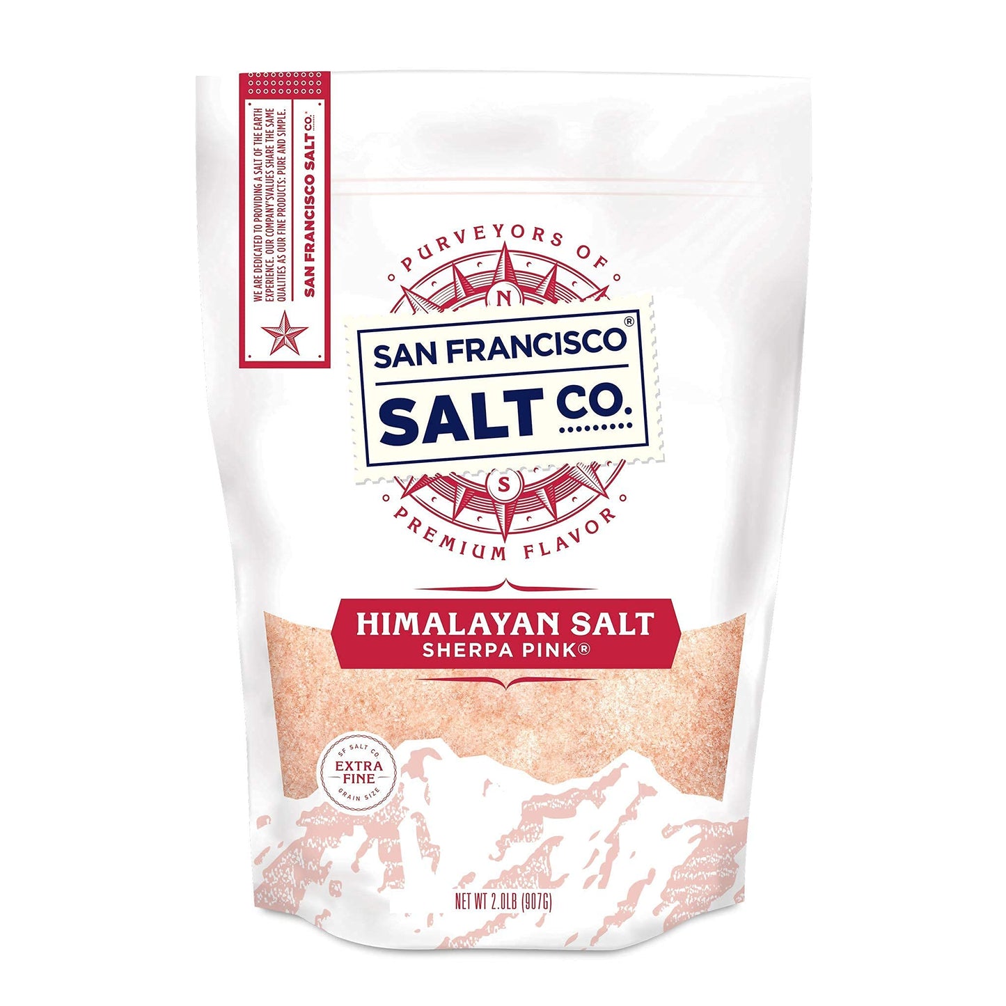 Sherpa Pink Himalayan Salt - 2 lbs. Extra-Fine Grain
