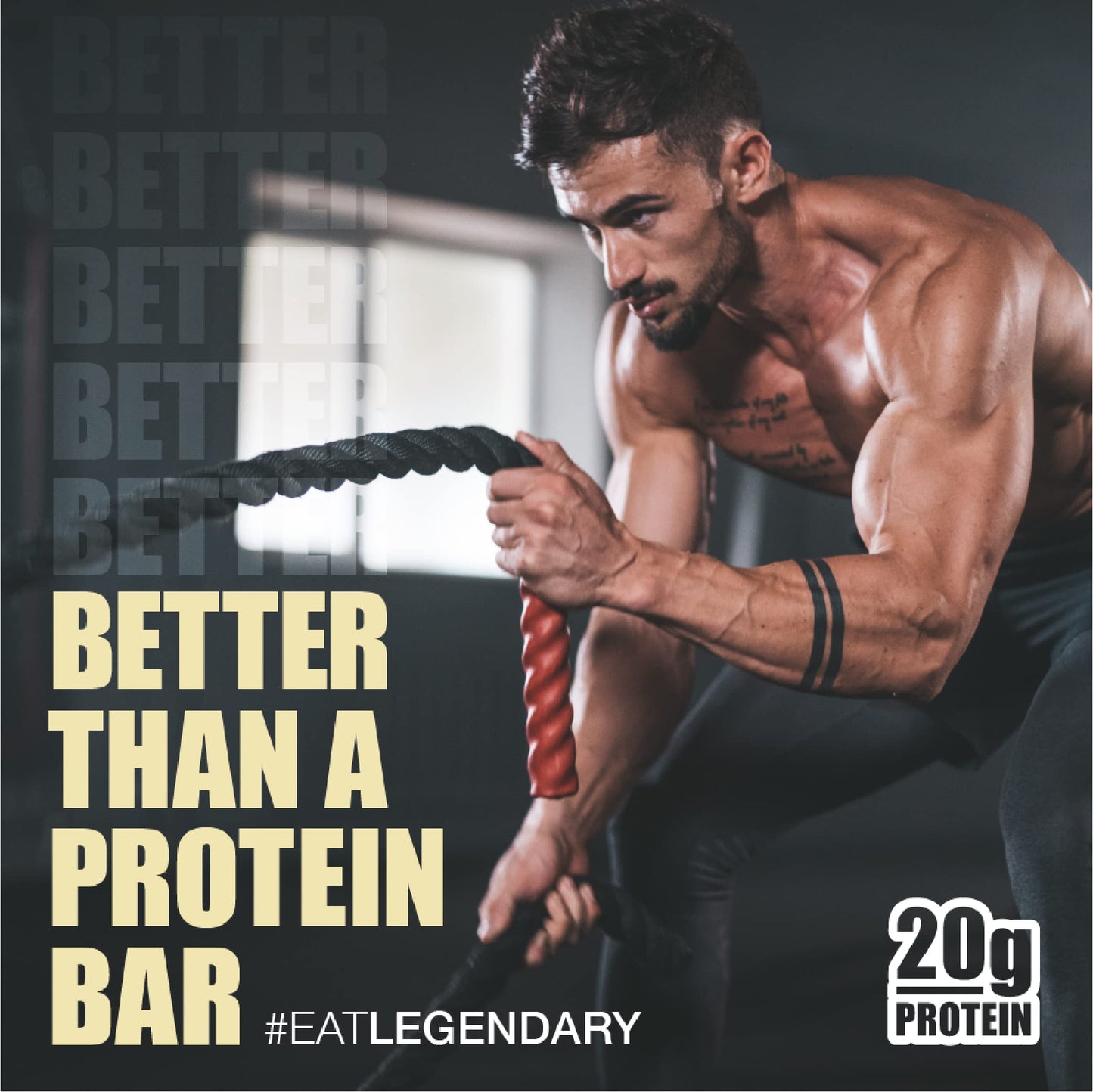 Legendary Foods 20 Gr Protein Bar Alternative Tasty Pastry | Low Carb Gluten Free | Keto Friendly | No Sugar Added | High Protei
