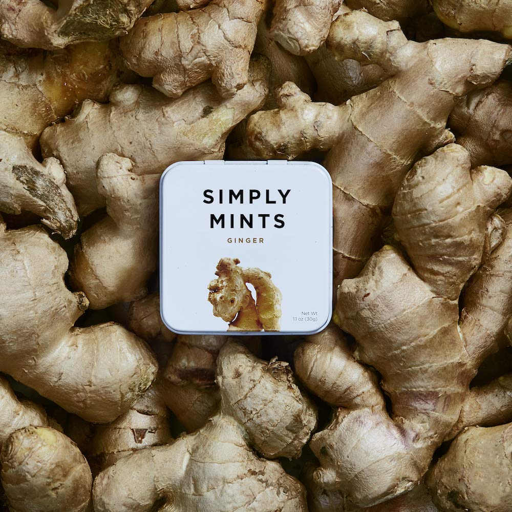Simply Gum Breath Mints (Ginger, 1.1 Ounce (Pack Of 6))