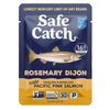 Safe Catch Skinless And Boneless Wild Pacific Pink Salmon Pouch, Rosemary Dijon Seasoned, Mercury Tested, Kosher, 2.6Oz Pouches,