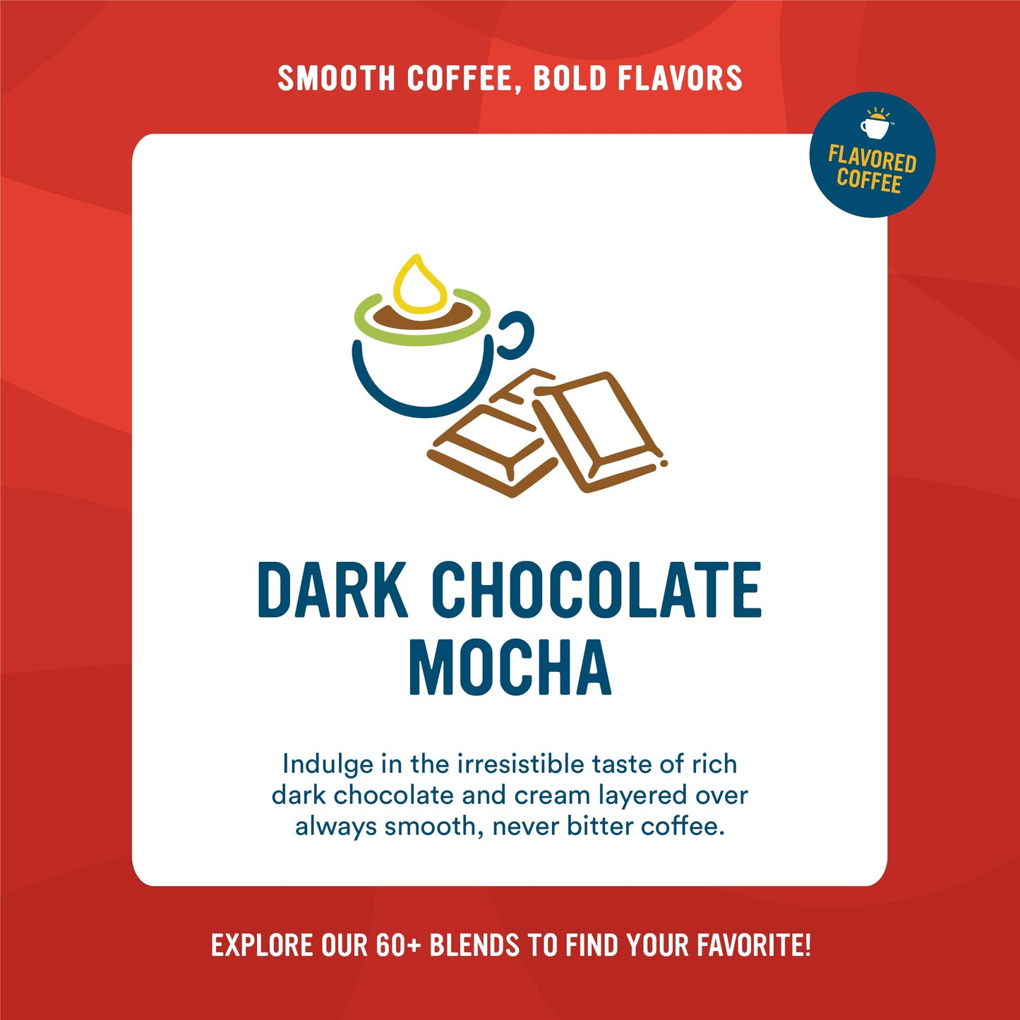 Cameron s Coffee Roasted Ground Coffee Bag Flavored Dark Chocolate Mocha, 12 Ounce (Pack of 6) - NEW