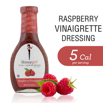 Skinnygirl Sugar Free Gluten Free Salad Dressing, Raspberry Vinaigrette, 8 Ounce (Pack of 12)
