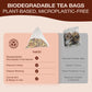 Organic Mushroom Tea with Ashwagandha, Lions Mane & Chaga for Focus, Memory & Mental Clarity - Brain Boost Tea with Ginkgo Bilob
