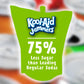 Kool-Aid Jammers Strawberry Kiwi Drink Pouches, 6 fl oz, 10 ct Box, Pink