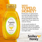 Smiley Honey 100% Tupelo Honey, Rare, Raw and Unfiltered, Certified Kosher (8oz)