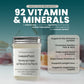 MG Windward Trading LLC Black Seed Sea Moss Gel, Organic, 8oz, Wild Harvested, Immune & Digestive Support