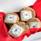 Care Package Gift Basket Sending Love Hugs Cookie Chocolate Chip Cookies Fudge Filled For Men Women Kids | Individually Wrapped