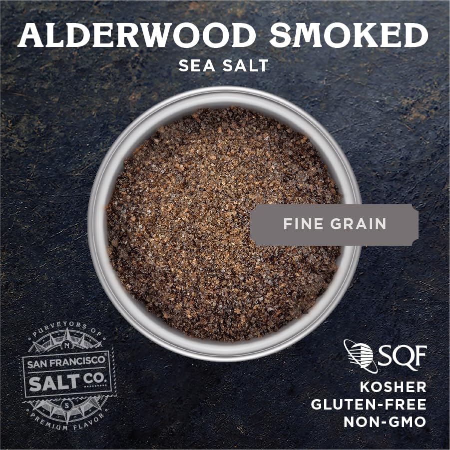 San Francisco Salt Company Alderwood Smoked Sea Salt, 5 oz Pouch