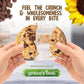 Graces Best Cookies - Sweet And Crunchy Small Snack Made With Natural, Quality Ingredients - Sunflower Seeds And Chocolate Chips