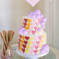 Rssta i Cake Toppers - 30 PCS Mini Balloon Foam Balls - Purple - Model XM402-Purple - Perfect for Baby Shower, Birthday, and Wedding Celebrations